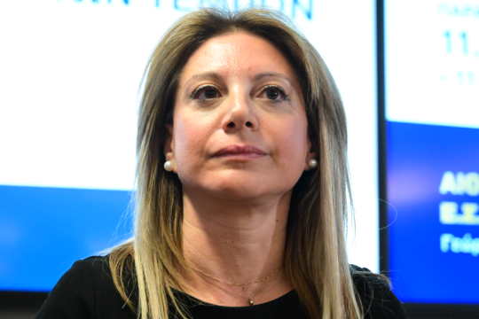 Η κυρία Καρυστιανού